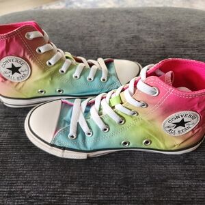 Converse Rainbow High-Top Sneakers